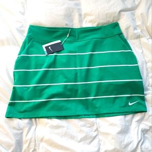 Nike Golf Tournament Knit Stripe Golf Skort